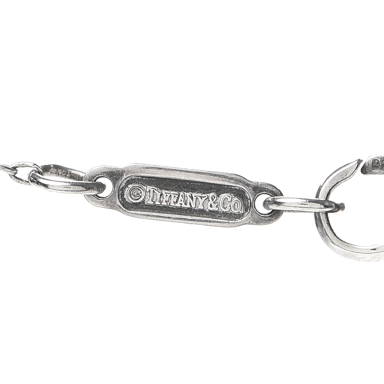 Tiffany Sterling Silver Puffed Heart Pendant Necklace 5 of 6