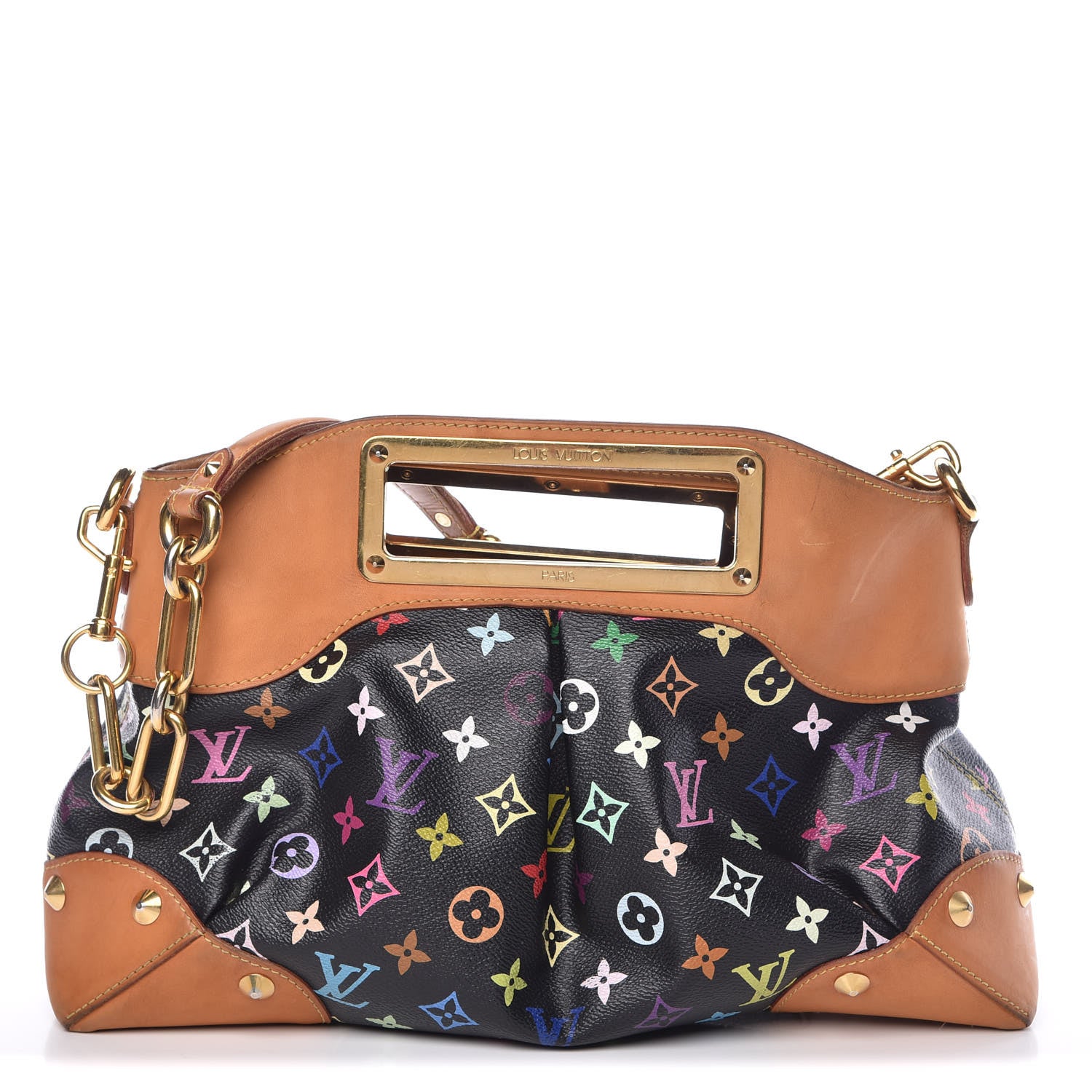 Louis Vuitton Monogram Multicolor Judy MM Black 1 of 15
