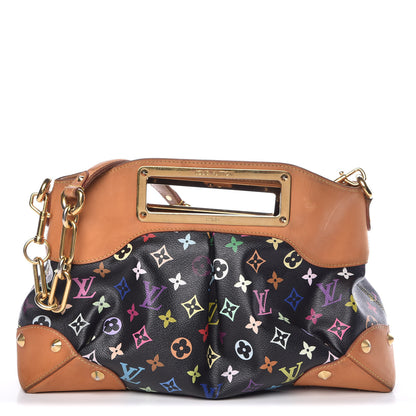 Louis Vuitton Monogram Multicolor Judy MM Black 1 of 15
