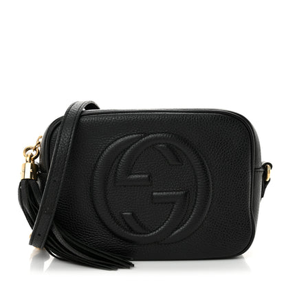 Gucci Pebbled Calfskin Small Soho Disco Bag Black 1 of 16