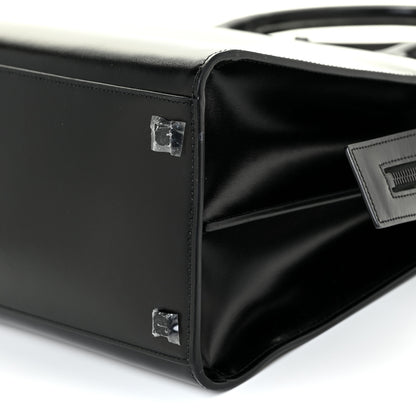 Saint Laurent Shiny Calfskin Medium Uptown Tote Black 11 of 16