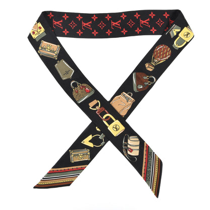 Louis Vuitton Silk Monogram Essentials LV BB Bandeau Black 1 of 3