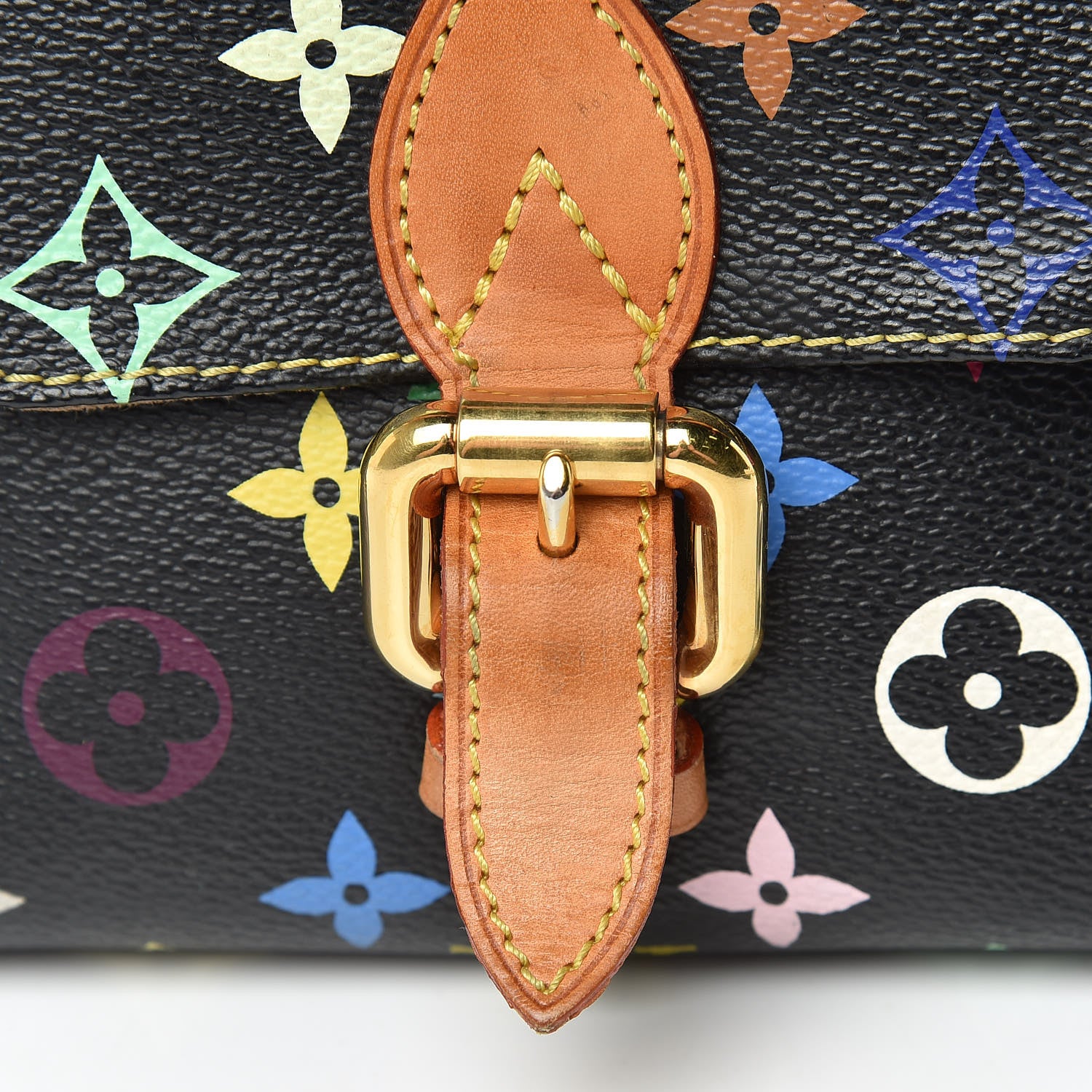 Louis Vuitton Monogram Multicolor Eliza Black 15 of 21