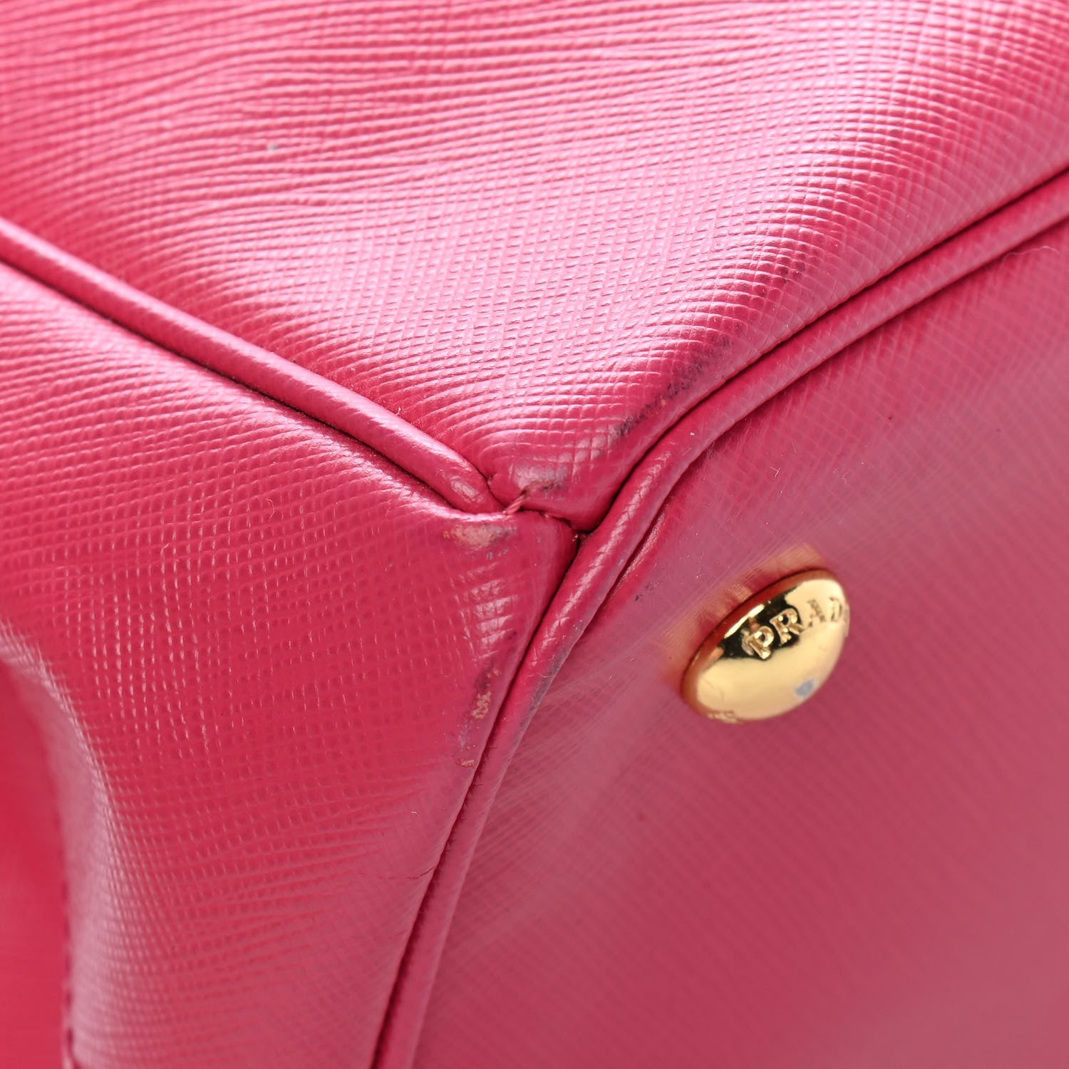 Prada Saffiano Lux Medium Tote Bruyere 8 of 17