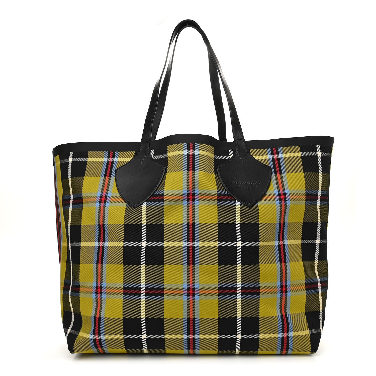 Burberry Vintage Check Extra Large The Giant Reversible Tote Antique Yellow 2 of 19