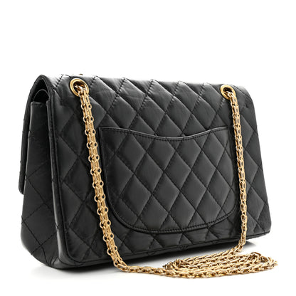 Chanel Aged Calfskin Quilted 2.55 Reissue 226 Flap Black 3 of 11