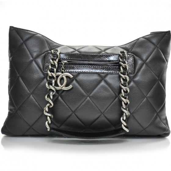Chanel Caviar Quilted Coco Casual Tote Black 1 of 13