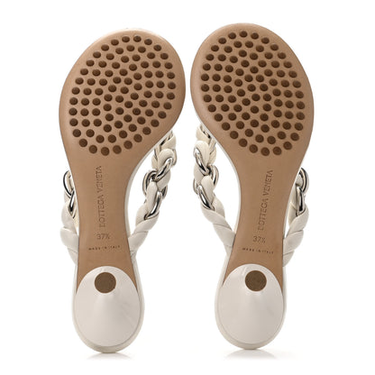 Bottega Veneta Nappa Dot Sandals 37.5 String 4 of 4