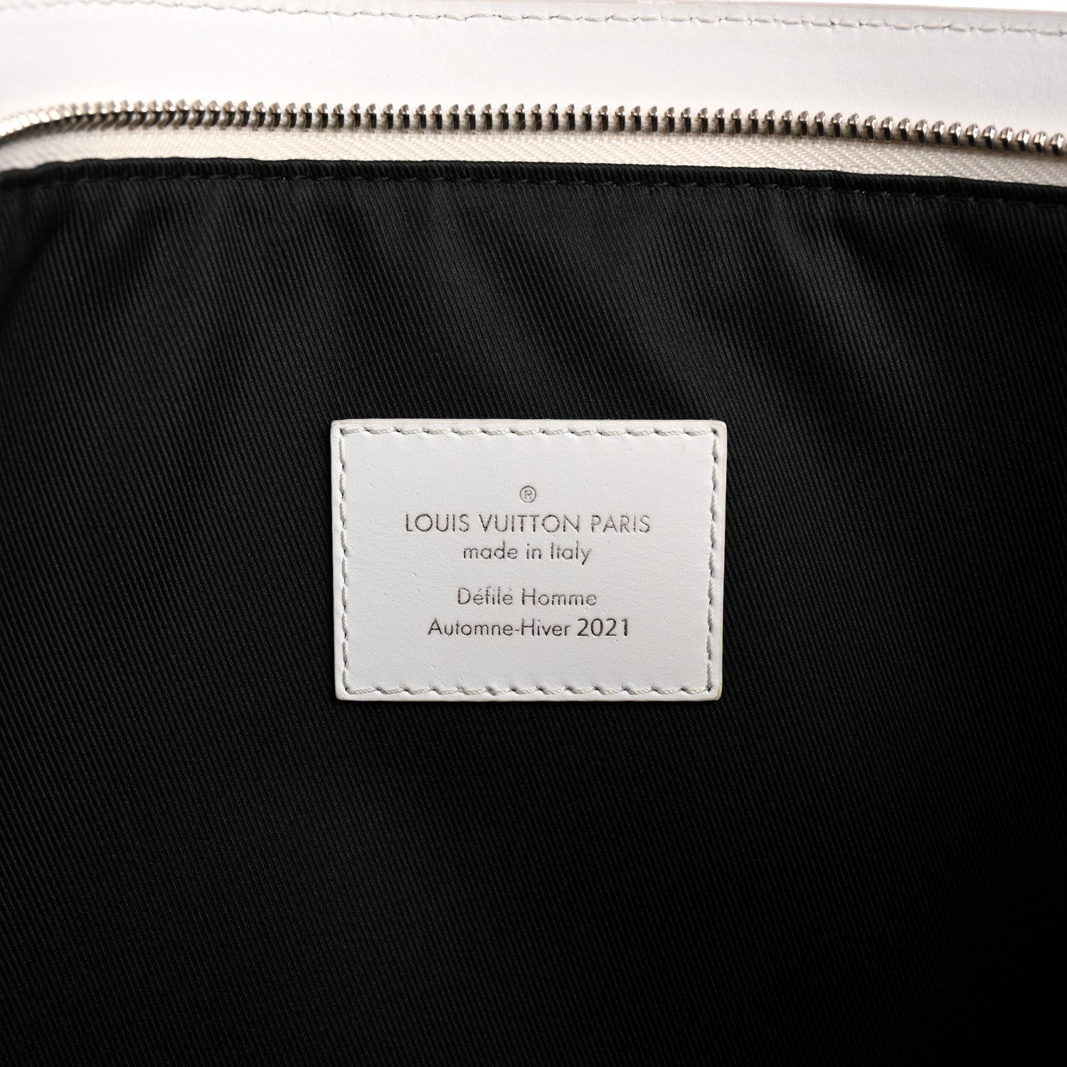Louis Vuitton Calfskin Newspaper Print Pouch 7 of 15