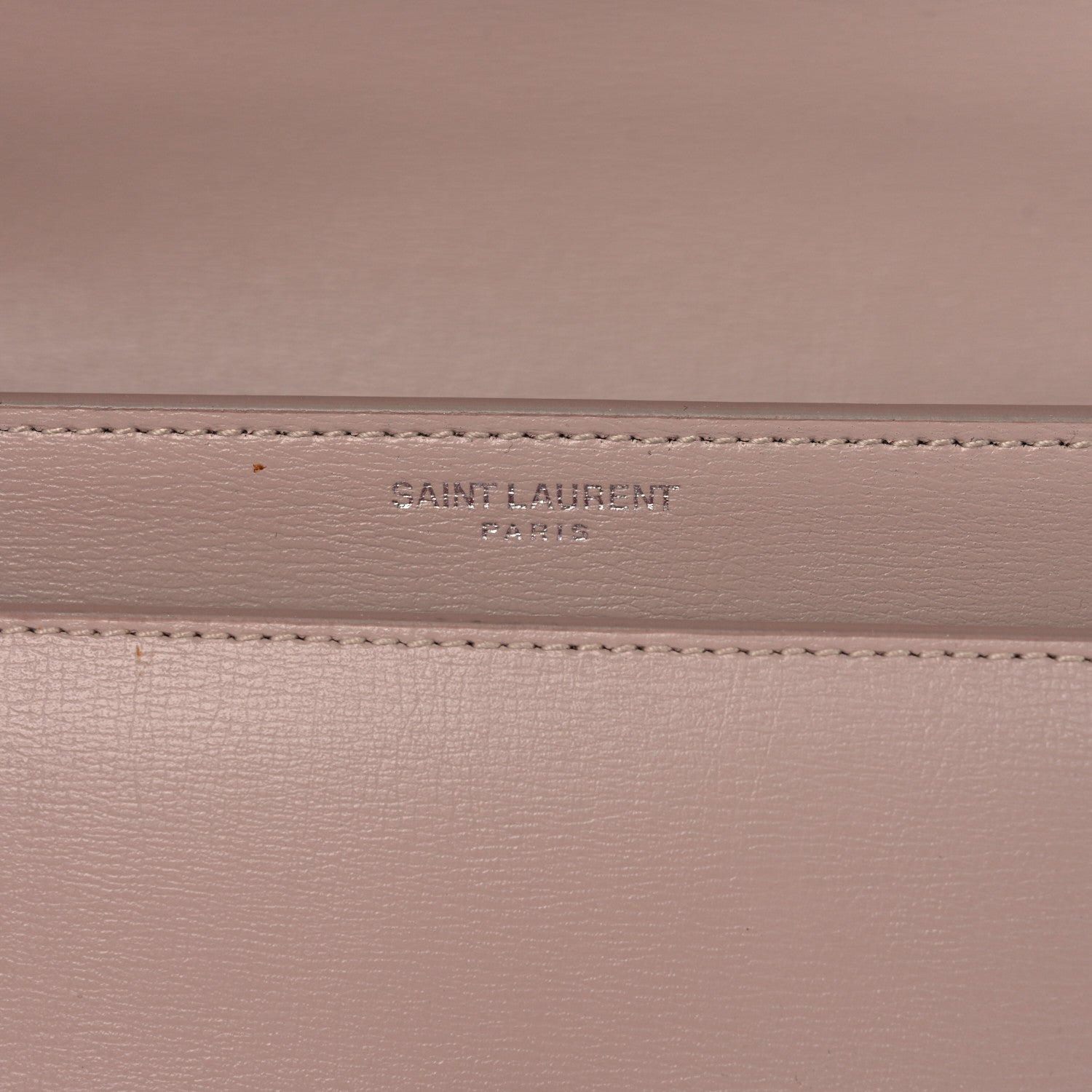 Saint Laurent Calfskin Medium Monogram Sunset Marble Pink 6 of 11