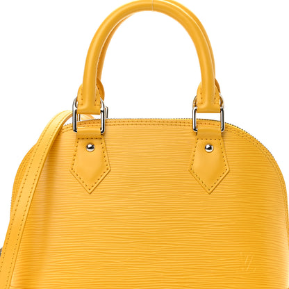 Louis Vuitton Epi Alma BB Citron 8 of 10