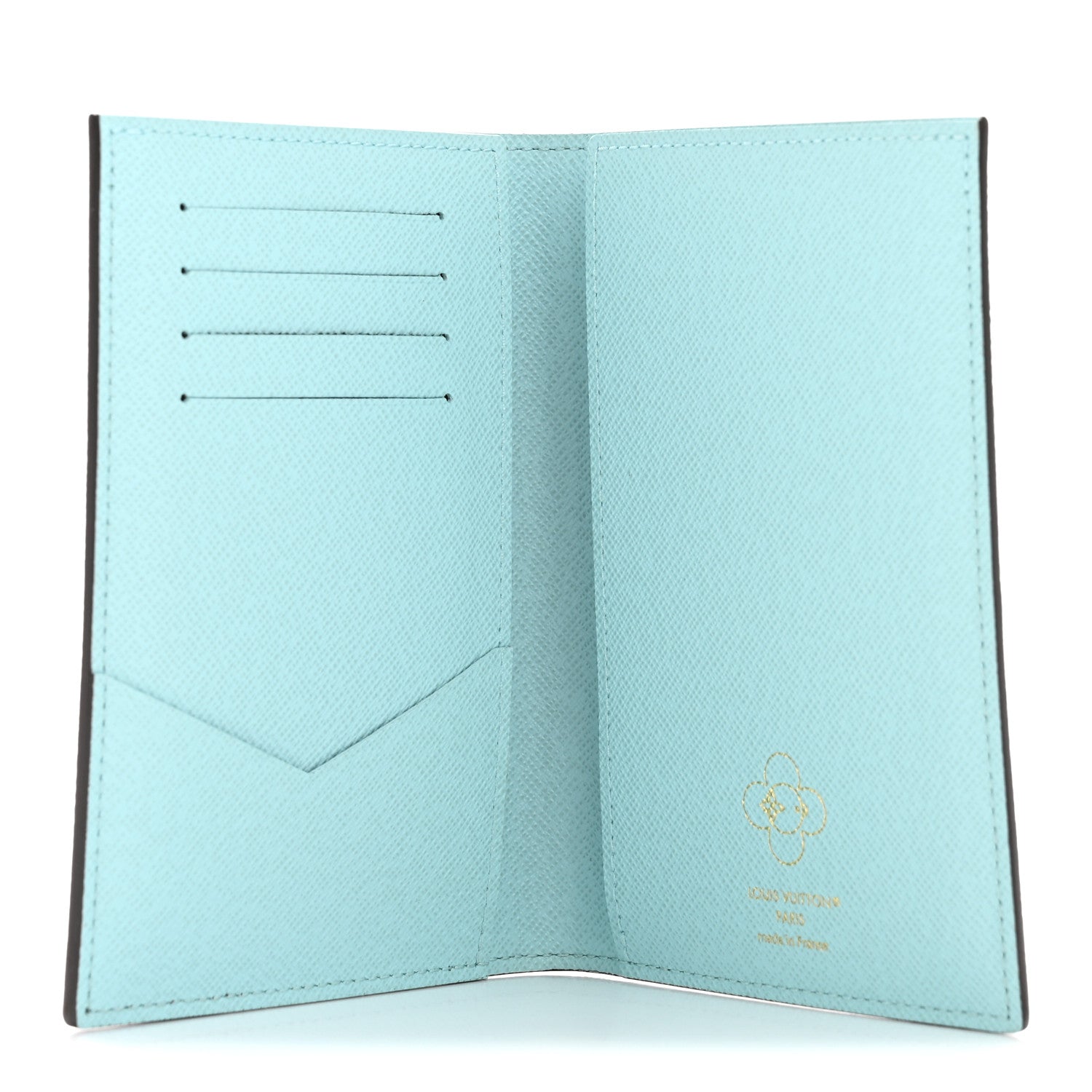 Louis Vuitton Monogram 2025 Christmas Animation Passport Cover Azur Frost 5 of 7
