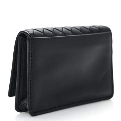 Bottega Veneta Nappa Intrecciato Card Holder Black 3 of 10