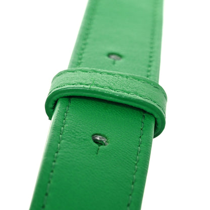 Bottega Veneta Lambskin Maxi Intreccio Candy Cassette Crossbody Bag Green 10 of 12