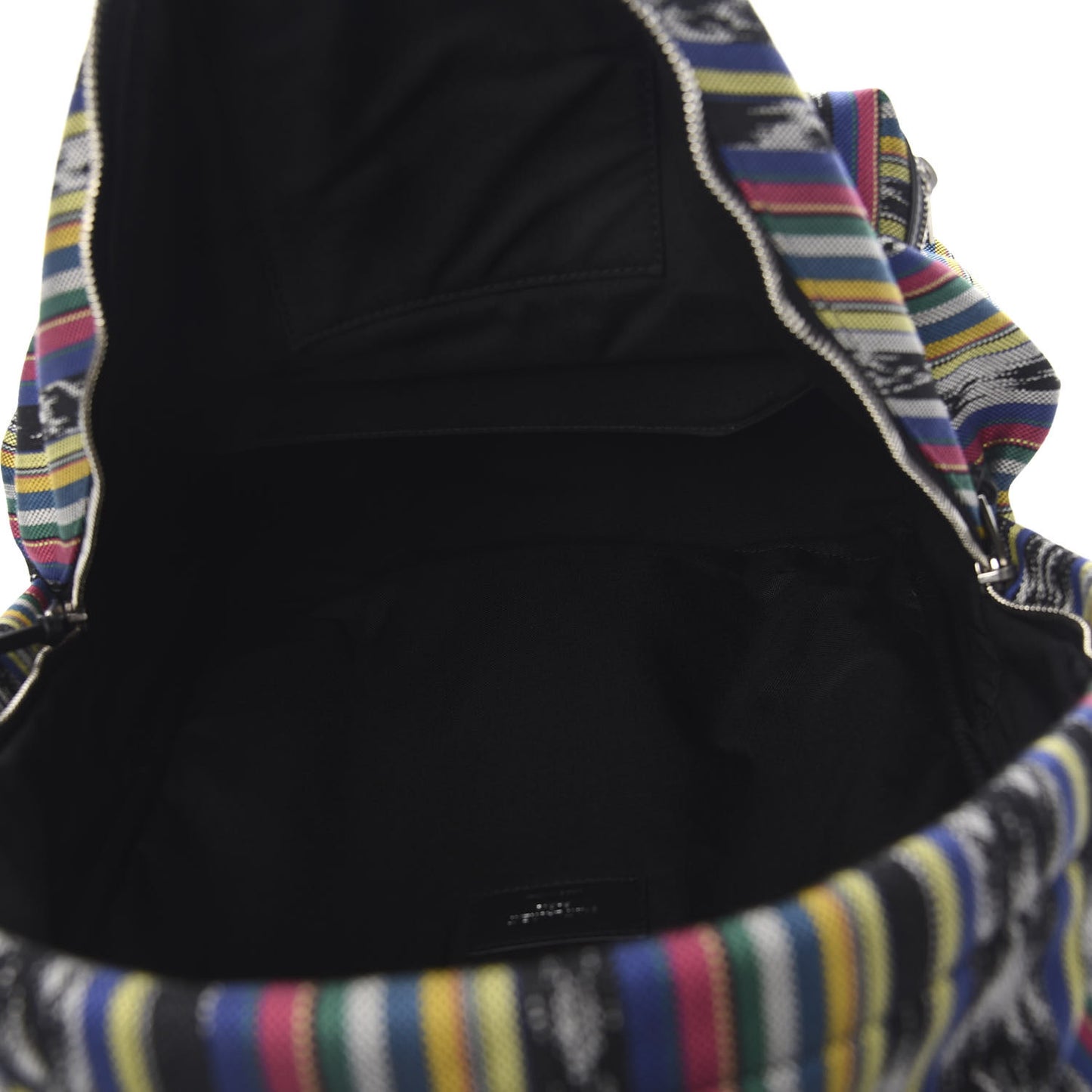 Canvas Ikat City Backpack Multicolor