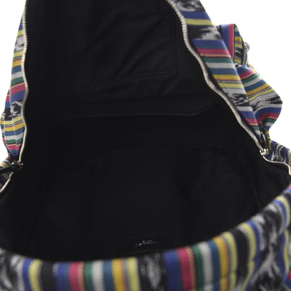 Saint Laurent Canvas Ikat City Backpack Multicolor 4 of 9