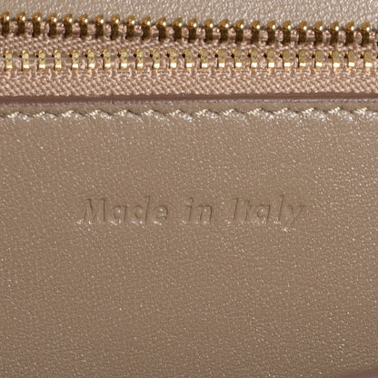 Celine Smooth Calfskin Medium Classic Box Flap Bag Taupe 6 of 8
