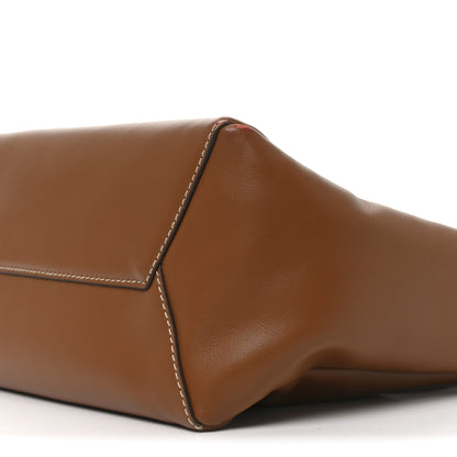 Miu Miu Soft Calf Softy Small Ivy Tote Bag Caramel 9 of 9