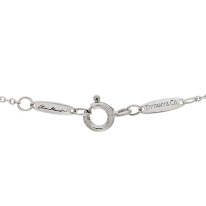 Tiffany Sterling Silver Elsa Peretti Letter S Pendant Necklace 4 of 4