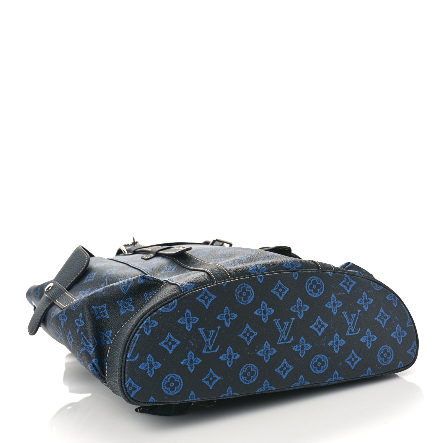 louis vuitton blue fleece backpack Louis Vuitton Monogram LV Record Christopher MM Backpack Blue 1334057 –  FASHIONPHILE