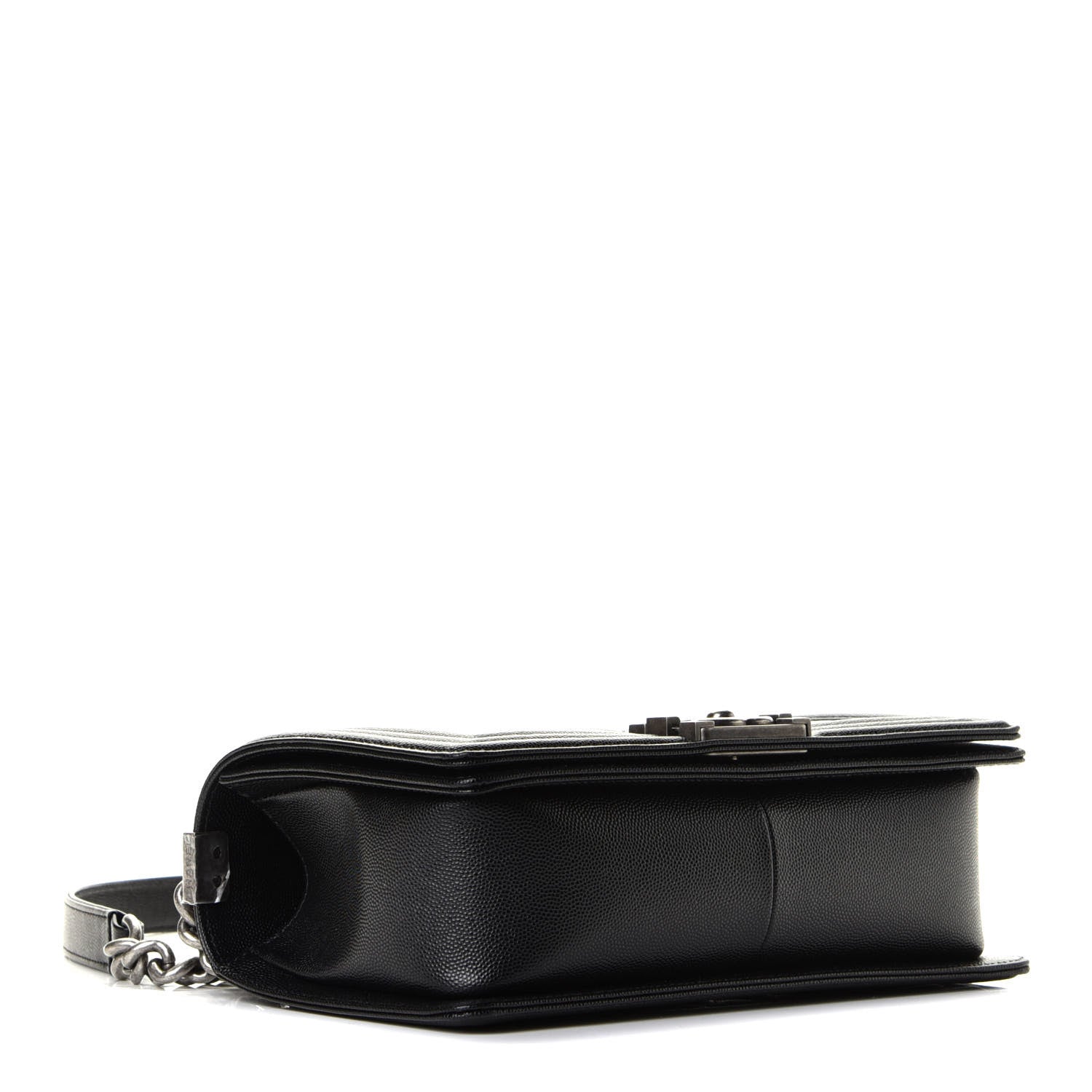 Chanel Caviar Quilted Medium Boy Flap Black 3 of 4