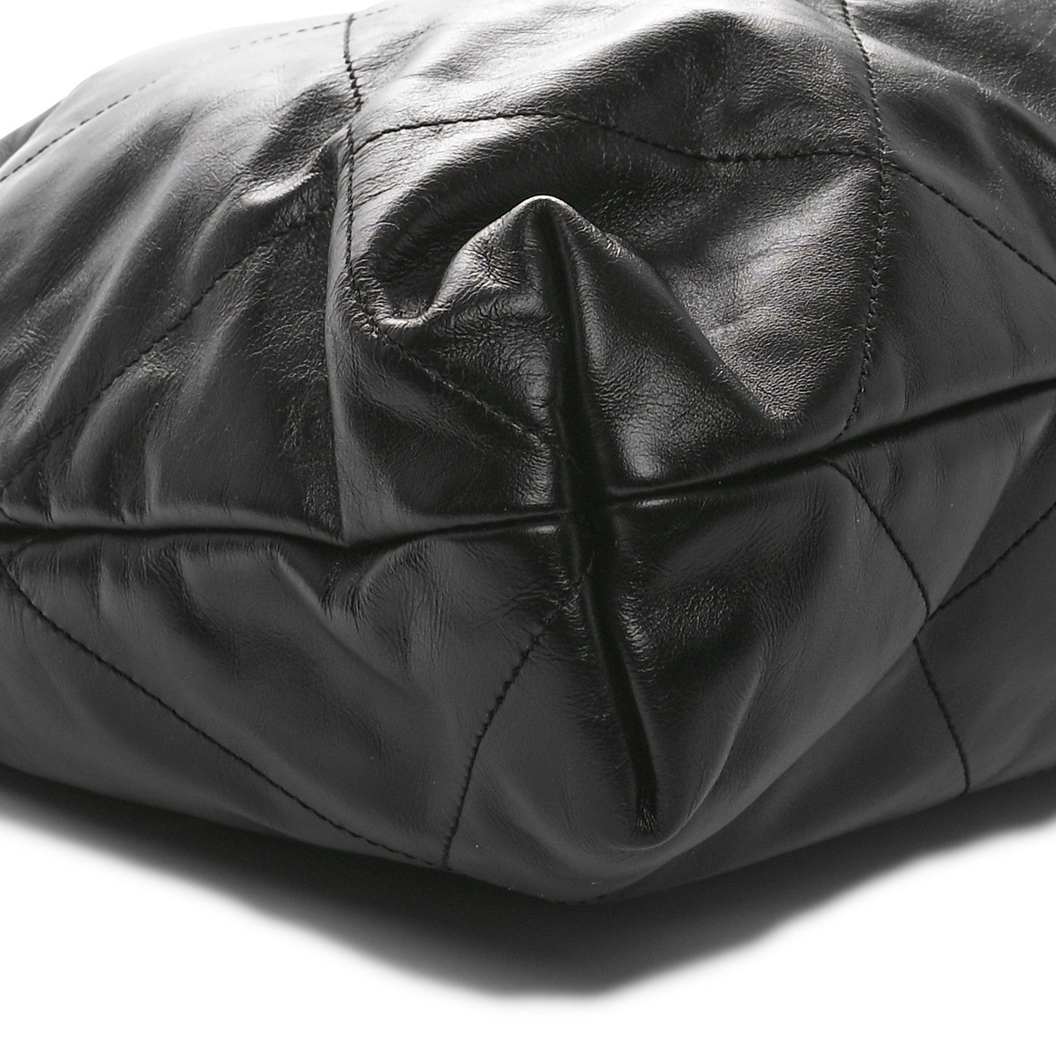 Chanel Shiny Calfskin Quilted Chanel 22 Black 10 of 11