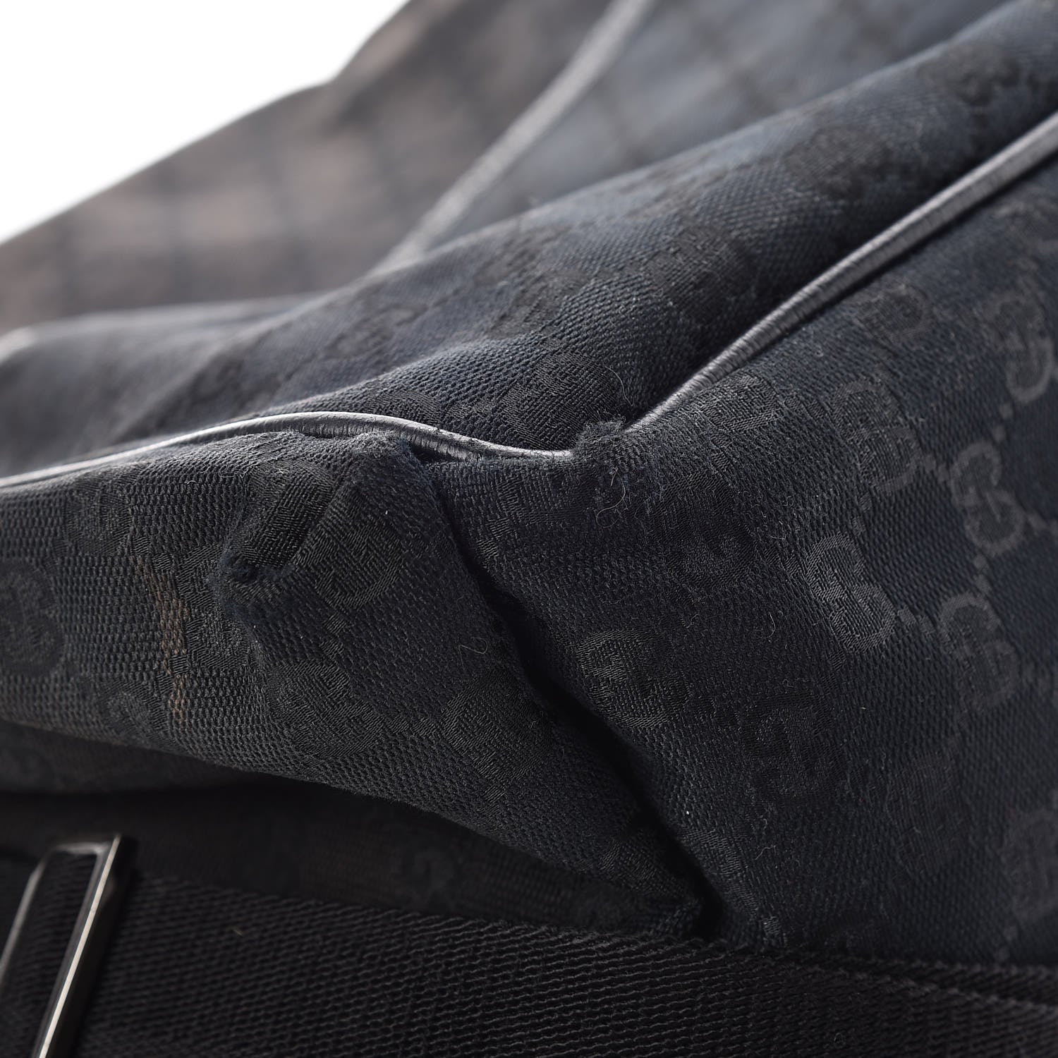 Gucci Monogram Large Diaper Bag Black 22 of 22