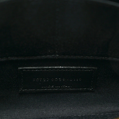 Saint Laurent Grain De Poudre Uptown Pouch Dark Latte 6 of 7