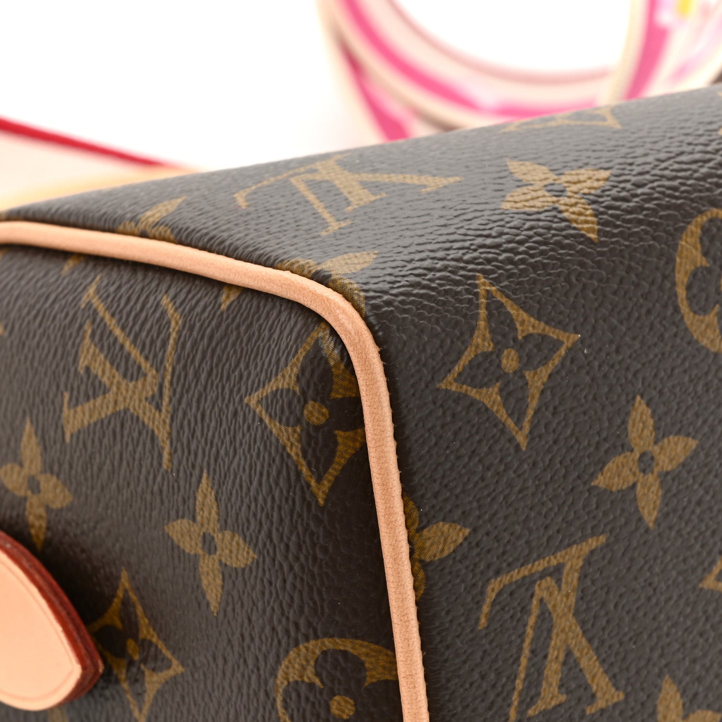 Monogram Speedy Bandouliere 20 Fuchsia