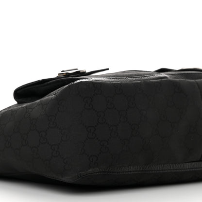 Gucci Monogram Abbey D Ring Tote Black 9 of 14