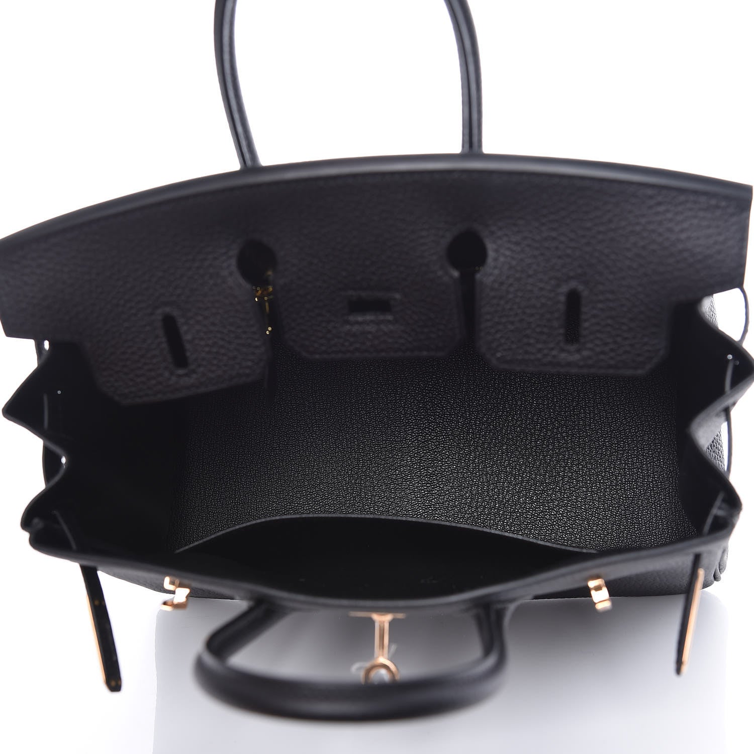 Hermes Togo Birkin 25 Black 10 of 37