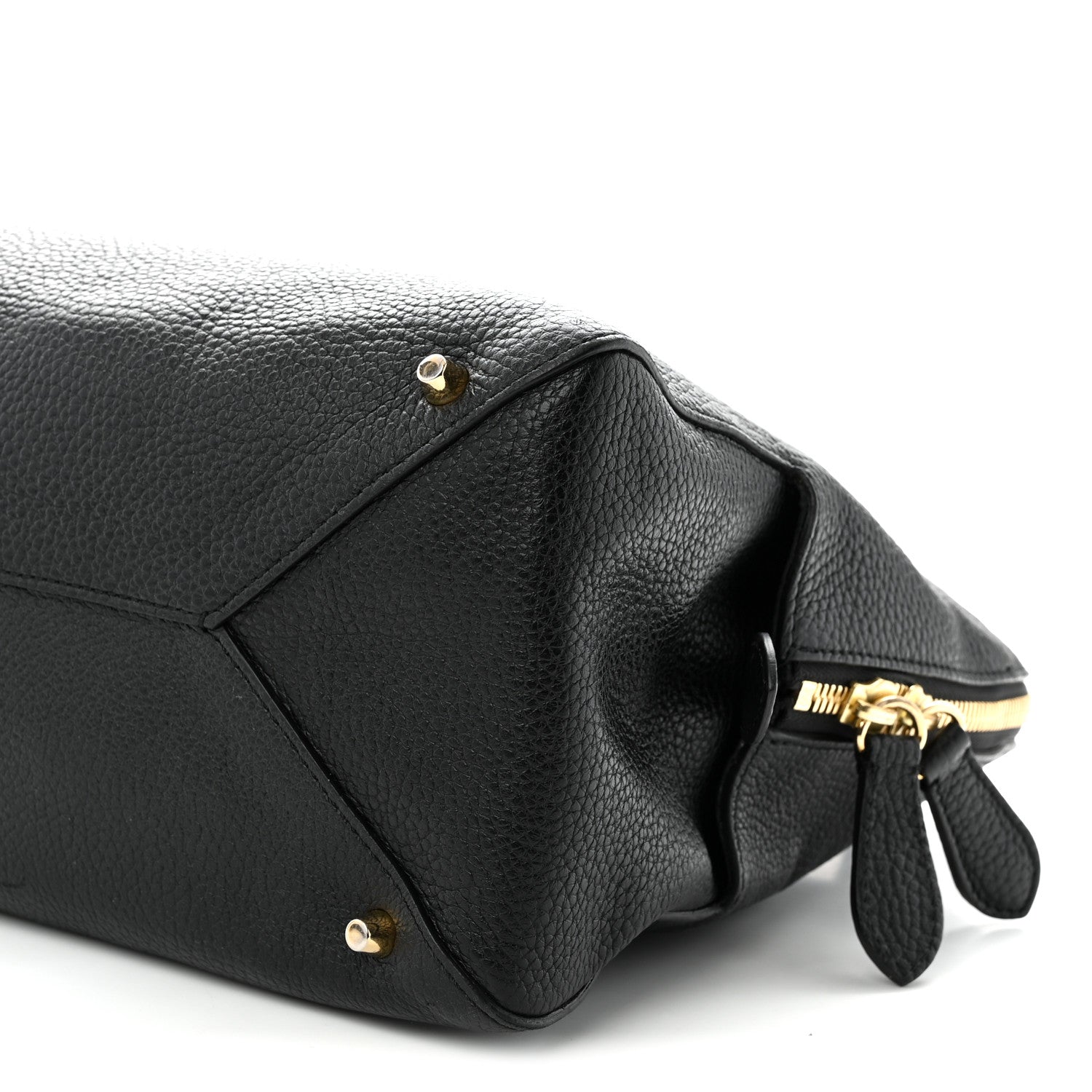 Burberry London Grainy Calfskin Greenwood Bowling Bag Black 11 of 11