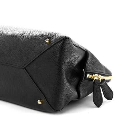Burberry London Grainy Calfskin Greenwood Bowling Bag Black 11 of 11