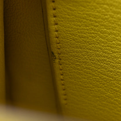 Hermes Epsom Kelly Sellier 25 Lime 13 of 17