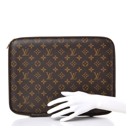Louis Vuitton Monogram 13 Inch Laptop Sleeve 2 of 13