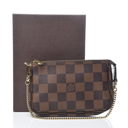 Louis Vuitton Damier Ebene Mini Pochette Accessories 7 of 7