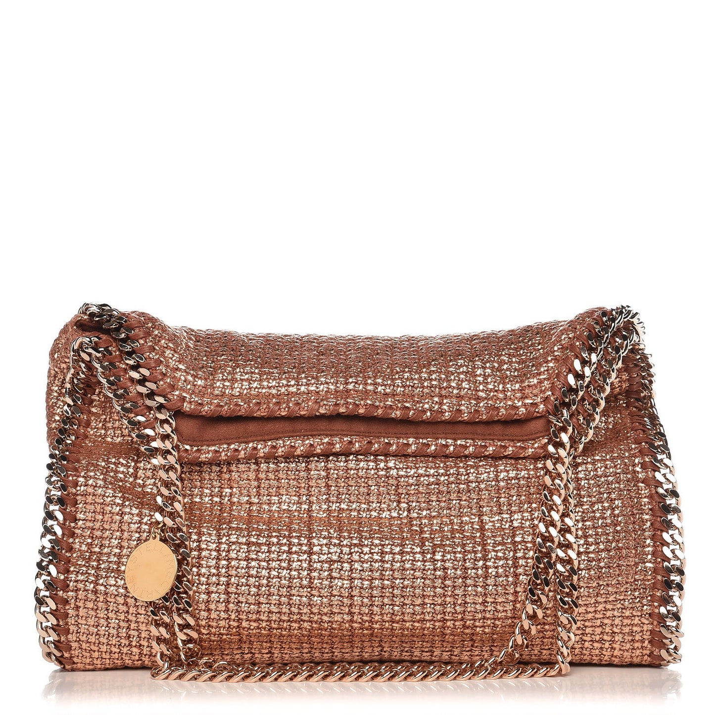 Metallic Tricot Small Falabella Tote