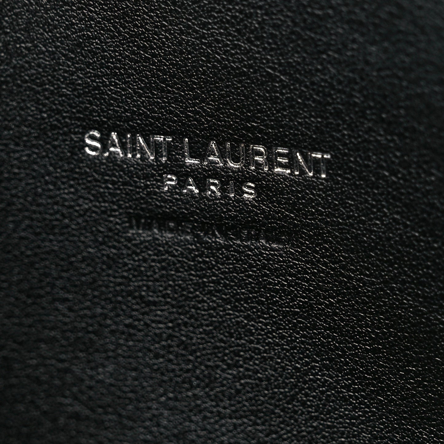 Calfskin Crocodile Embossed Nano Sac De Jour Black
