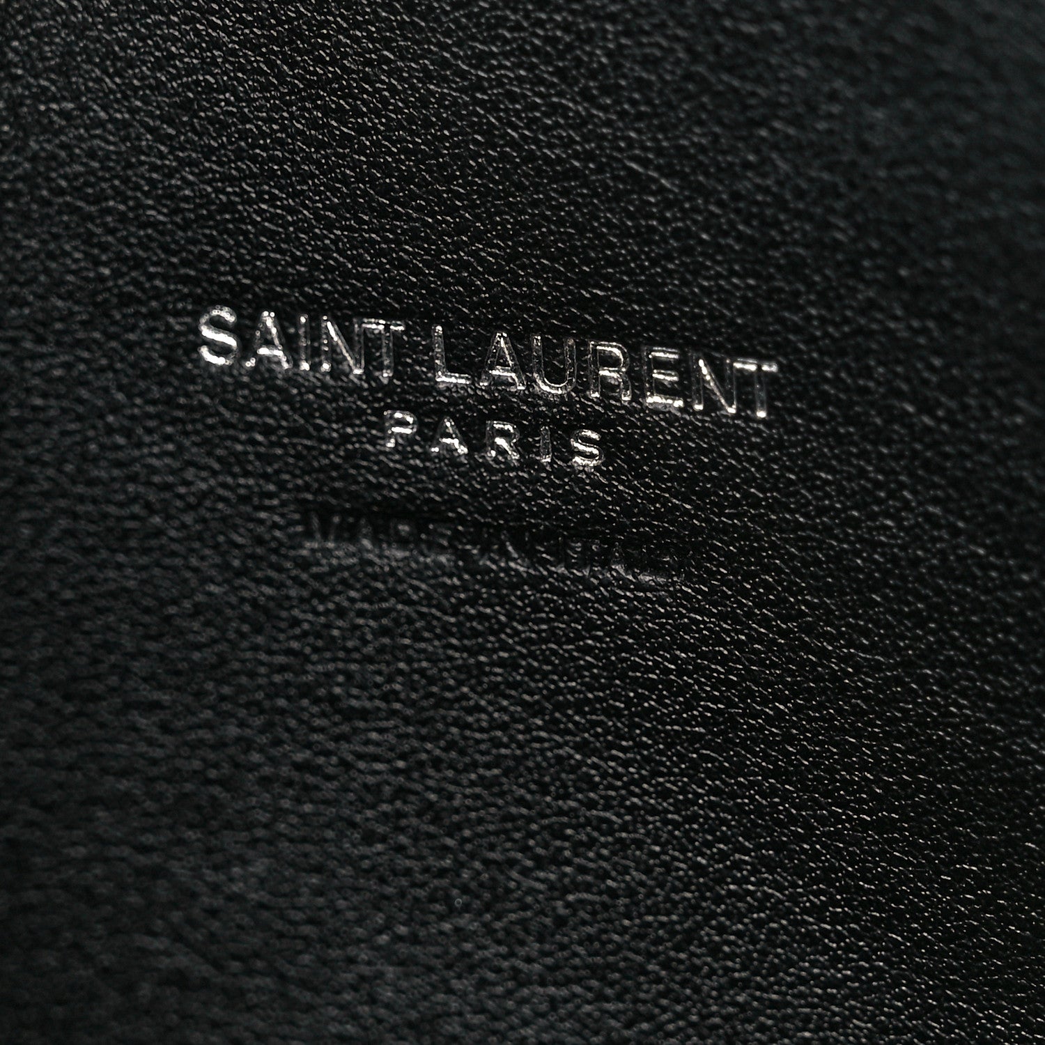 Saint Laurent Calfskin Crocodile Embossed Nano Sac De Jour Black 7 of 12