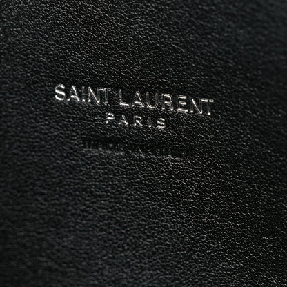 Saint Laurent Calfskin Crocodile Embossed Nano Sac De Jour Black 7 of 12