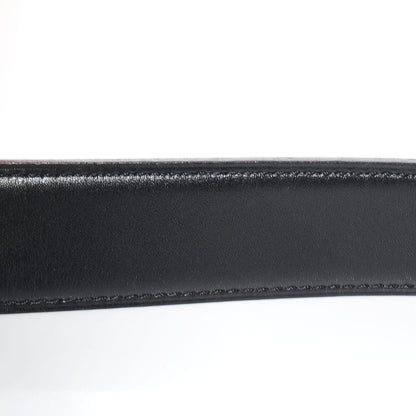 Hermes Courchevel Box Reversible Polished Constance 32mm H Belt 65 Gold Noir 6 of 6