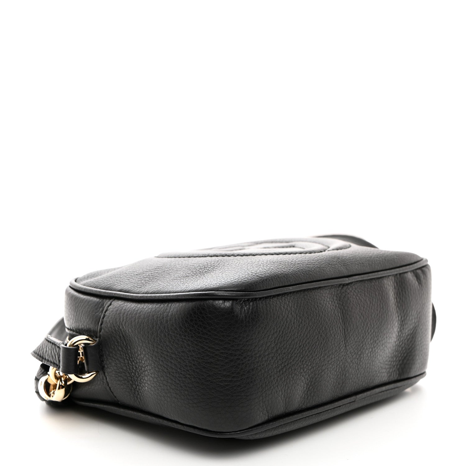 Gucci Pebbled Calfskin Small Soho Disco Bag Black 4 of 11