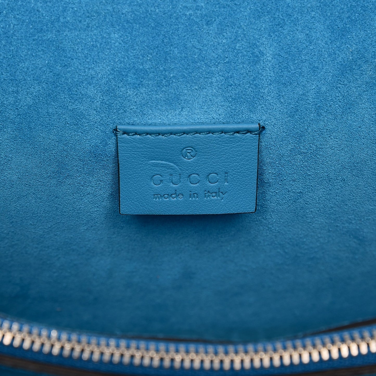 GG Supreme Monogram Small Dionysus Shoulder Bag Bright Turquoise