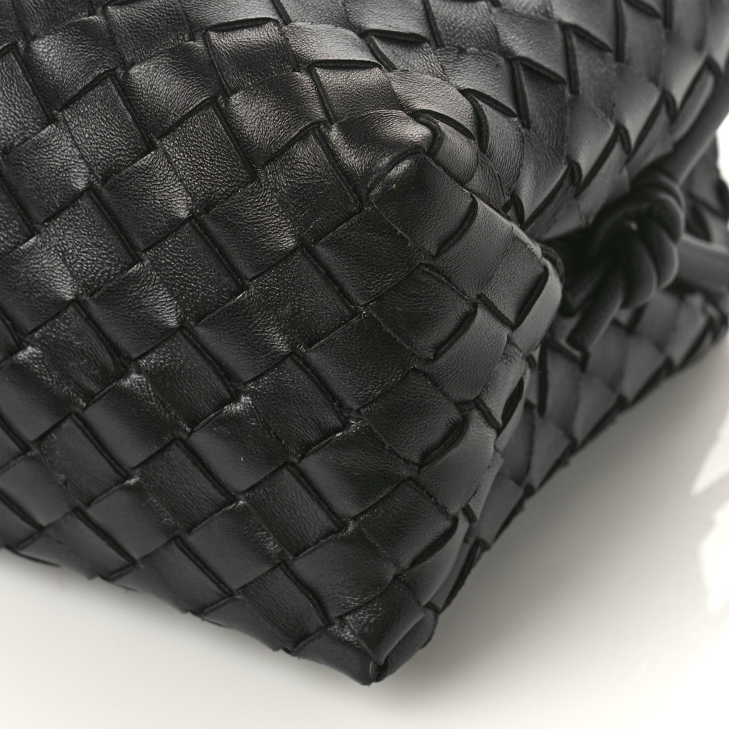 Bottega Veneta Nappa Intrecciato Small Loop Camera Bag Black 8 of 8