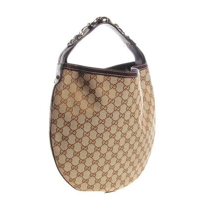 Gucci Monogram Medium Wave Hobo Dark Brown 3 of 7