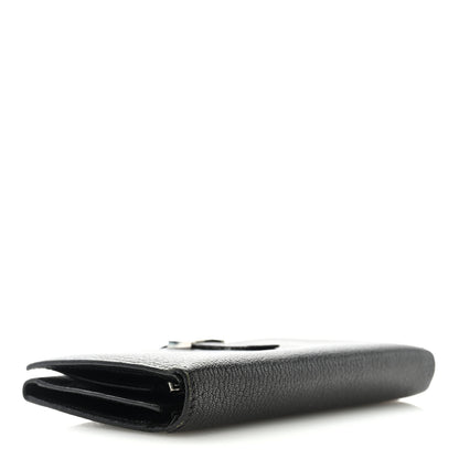 Hermes Chevre Mysore Bearn Tri-Fold Wallet Black 4 of 7