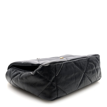 Chanel Goatskin Quilted Medium Chanel 19 Flap Black 4 of 10