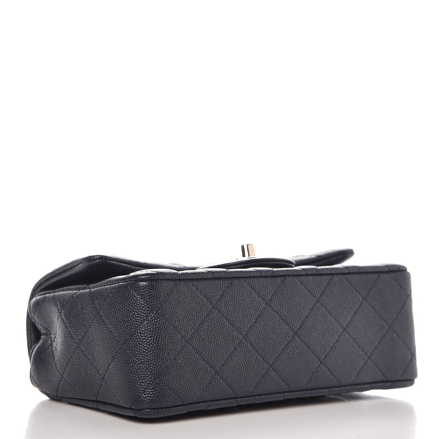 Chanel Caviar Quilted Mini Rectangular Flap Navy 4 of 8