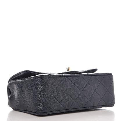 Chanel Caviar Quilted Mini Rectangular Flap Navy 4 of 8