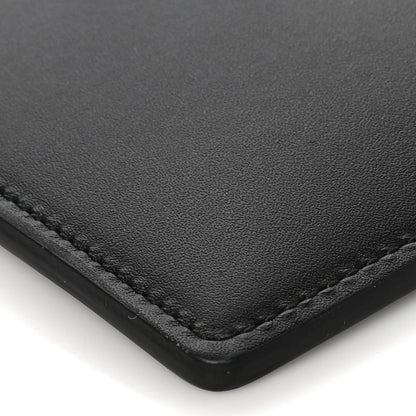 Gucci Calfskin GucciGhost Life is Gucci Zip Pouch Black 10 of 12